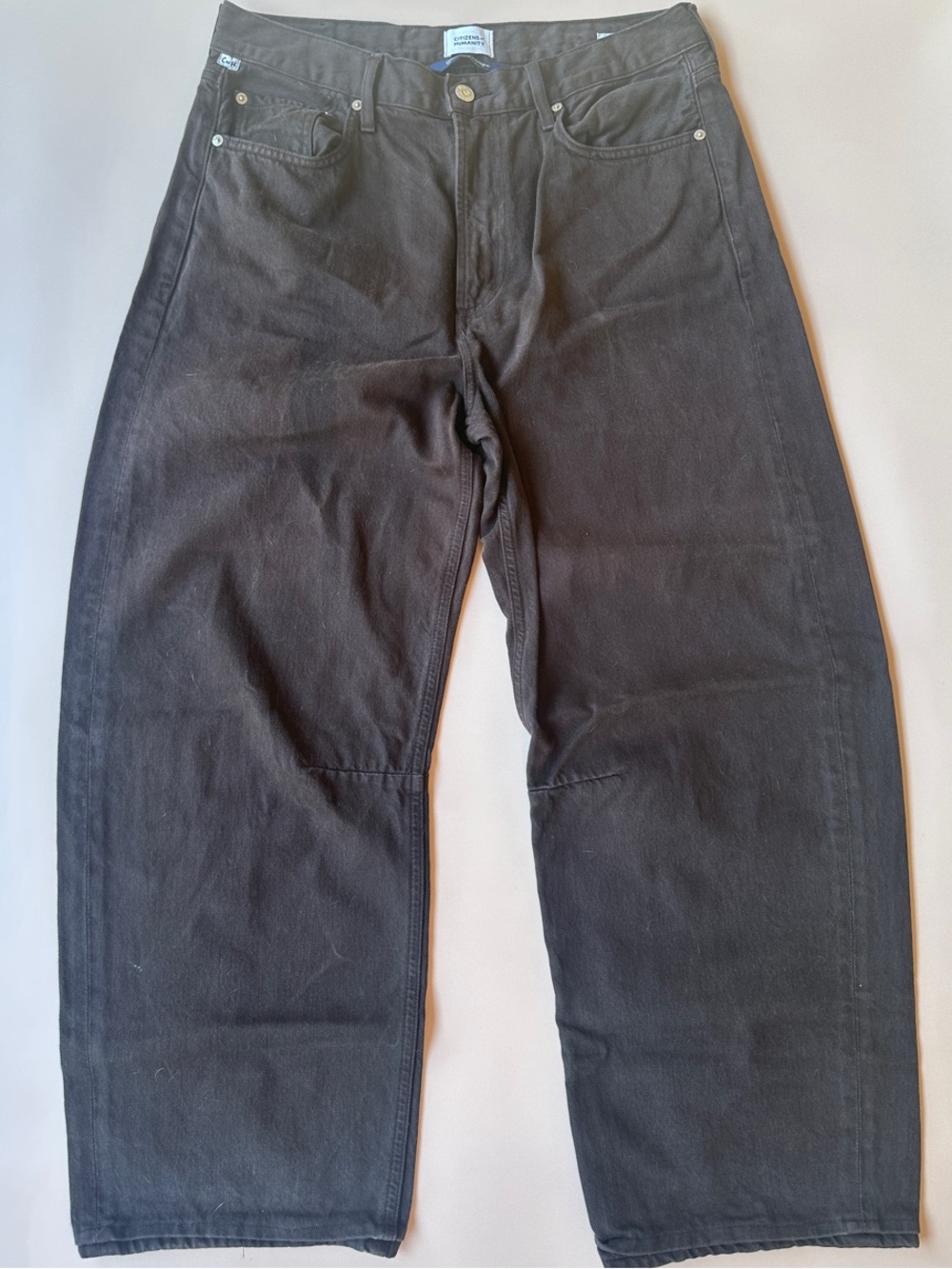 Citizens Of Humanity Miro barrel jeans in Carob brown